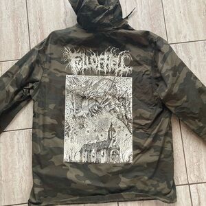 Full of Hell camo windbreaker (Limited Run)
